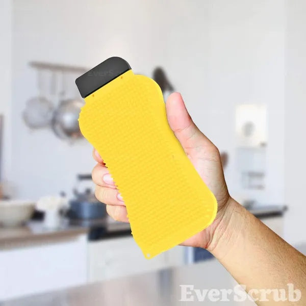 2 Pack Silicone Scrubbers All Purpose Kitchen Cleaning Brush