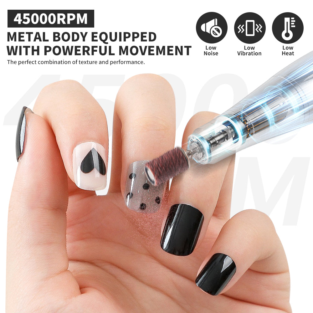 Cordless Rechargeable Nail Drill for Manicure