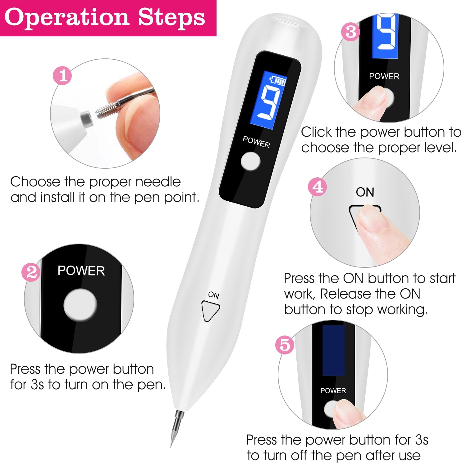 Advanced Skin Tag Remover Kit 9 Level Precision Spot Treatment