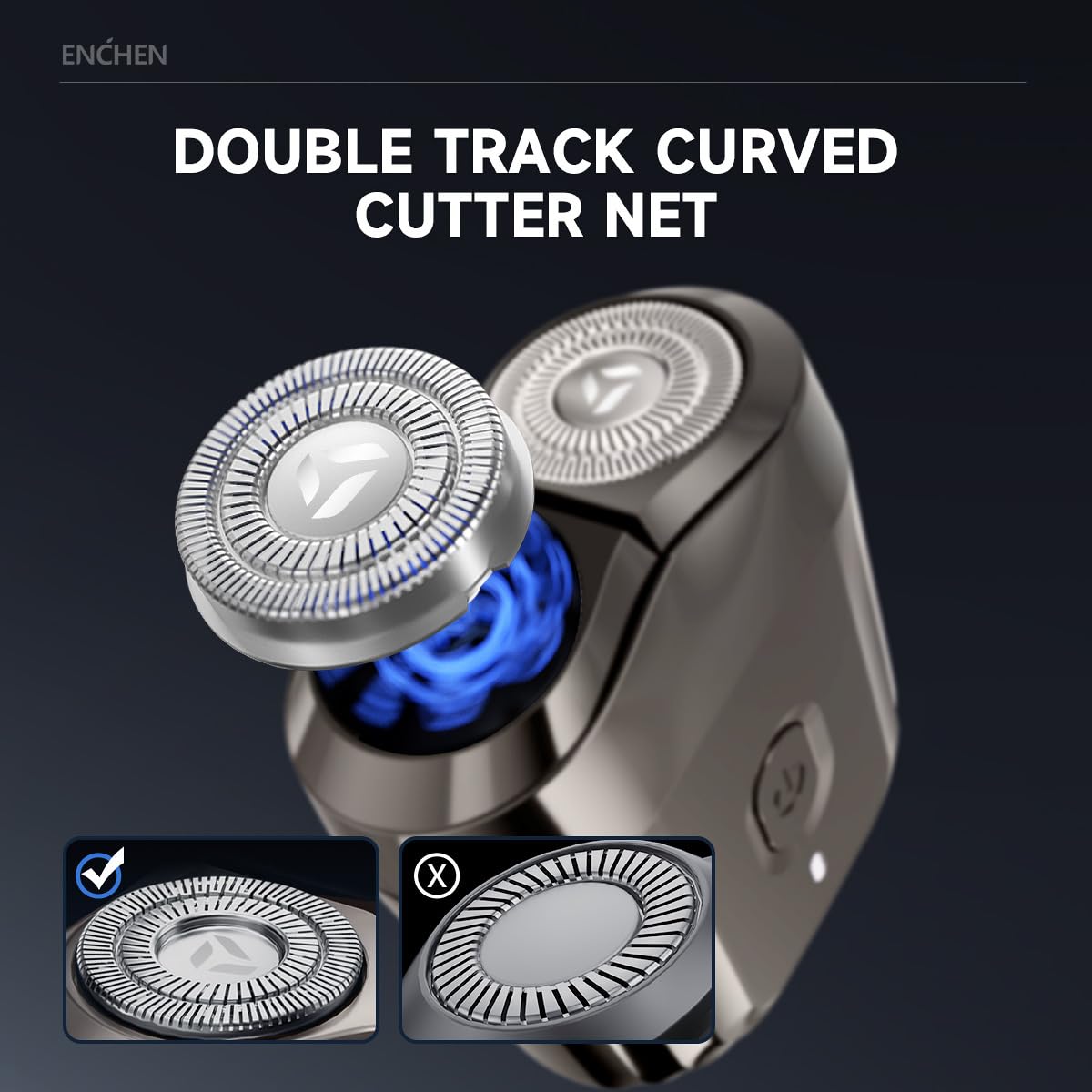 Mini Electric Pocket Shaver Waterproof USB-C Rechargeable