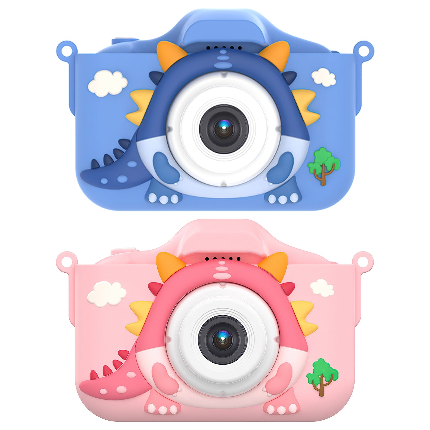 Dinosaur Kids Selfie Camera 48MP HD Digital Camera