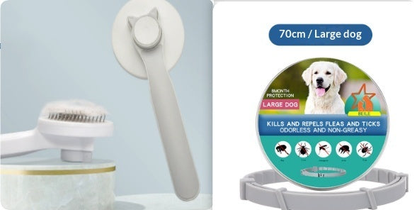 Premium Pet Cat Comb Grooming Brush Deshedding Hair Tool