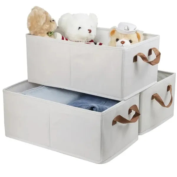 Portable Foldable Clothes Storage Box with Clear Window