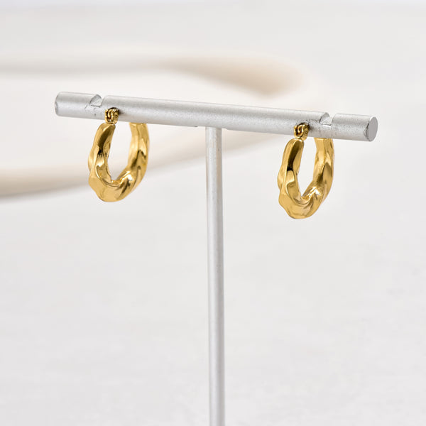 Luxury Zircon Copper Earrings Elegant Shiny Statement Jewelry