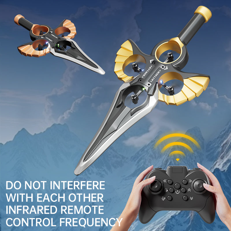 Gesture Control Flying Sword Drone RC Toy for Kids