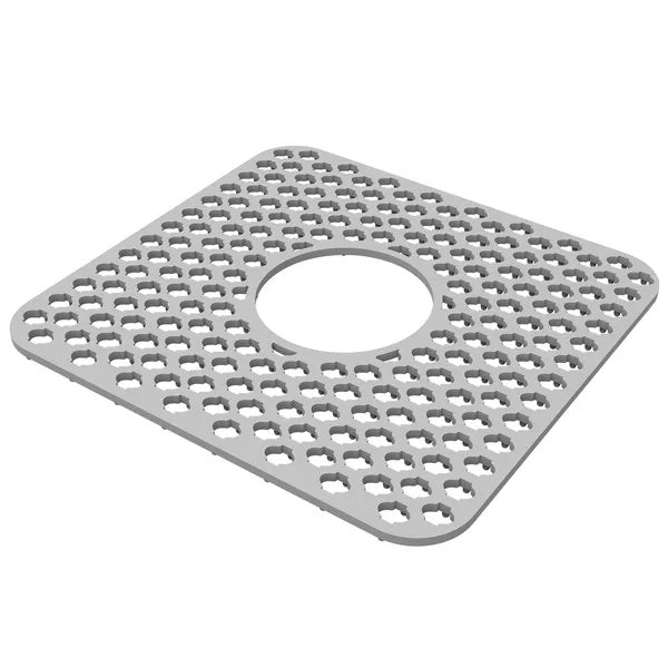 Silicone Sink Mat With Drain Hole Non Slip Protector Grid