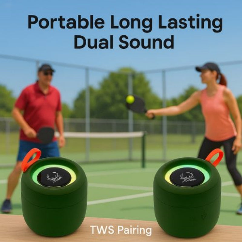 Portable Wireless Bluetooth Speaker Stereo Sound Outdoor Use