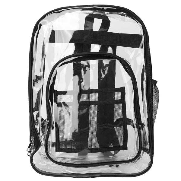 Large Transparent School Bag Clear Waterproof Backpack for Students