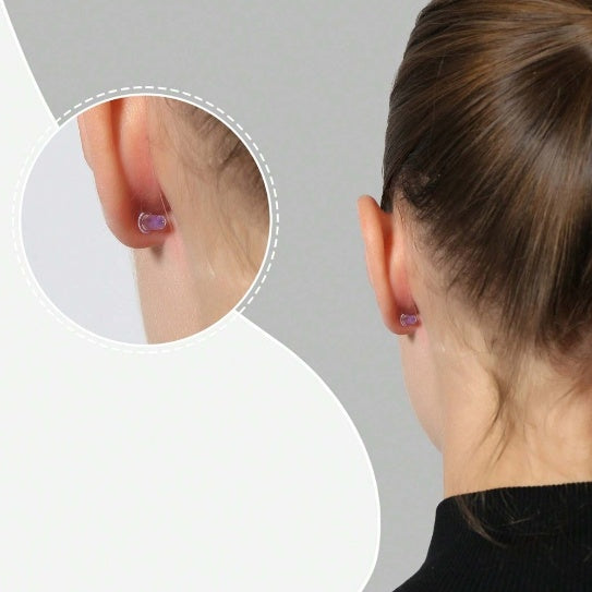 Essential Silicone Earring Backs Transparent Soft Secure Fit