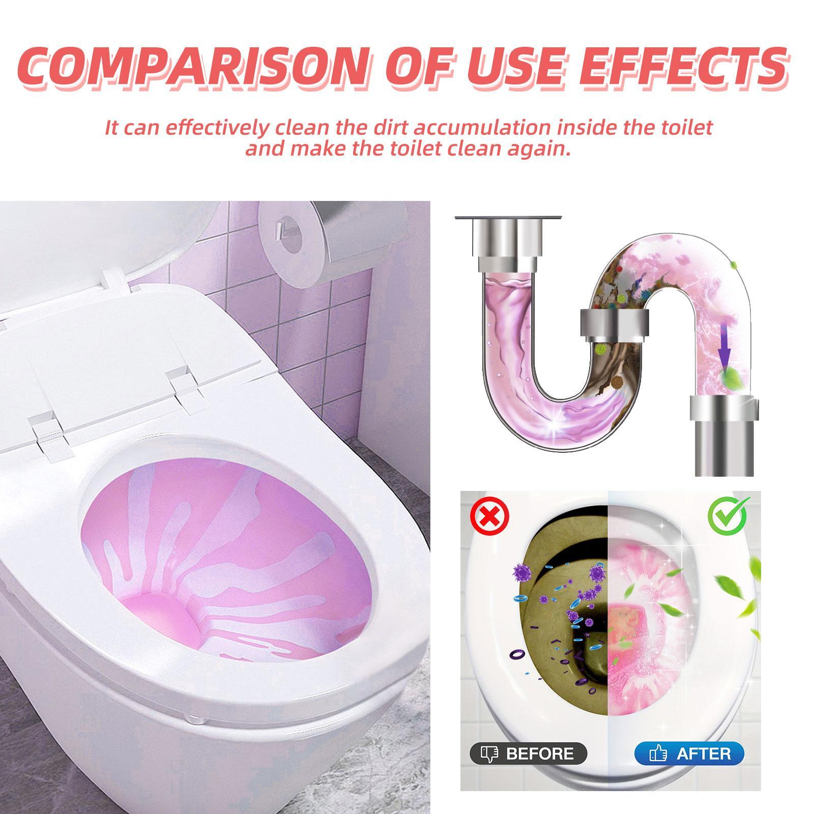 Advanced Toilet Cleaning Tablets Powerful Odor & Stain Remover