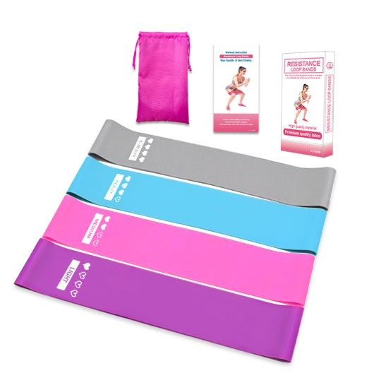 Resistance Bands Set Elastic Booty Workout Bands for Fitness, Gym, Yoga & amp