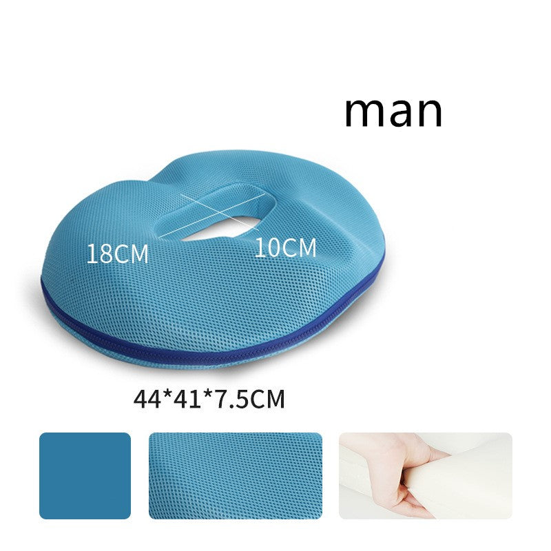 Memory Foam Seat Cushion Pillow for Office Chair Comfort Support