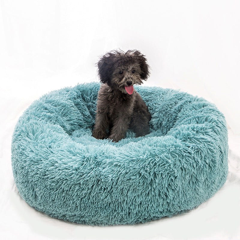 Luxury Plush Pet Nest Soft Warm Cozy Bed for Dogs & Cats