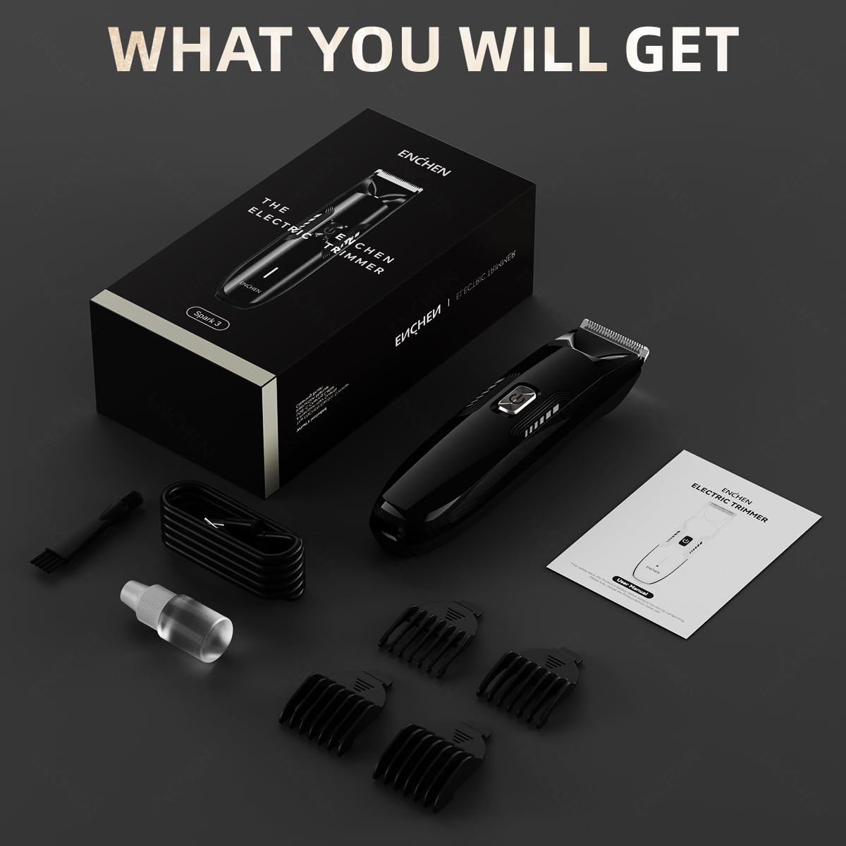 Spark3 Body Hair Clipper Waterproof Grooming Trimmer