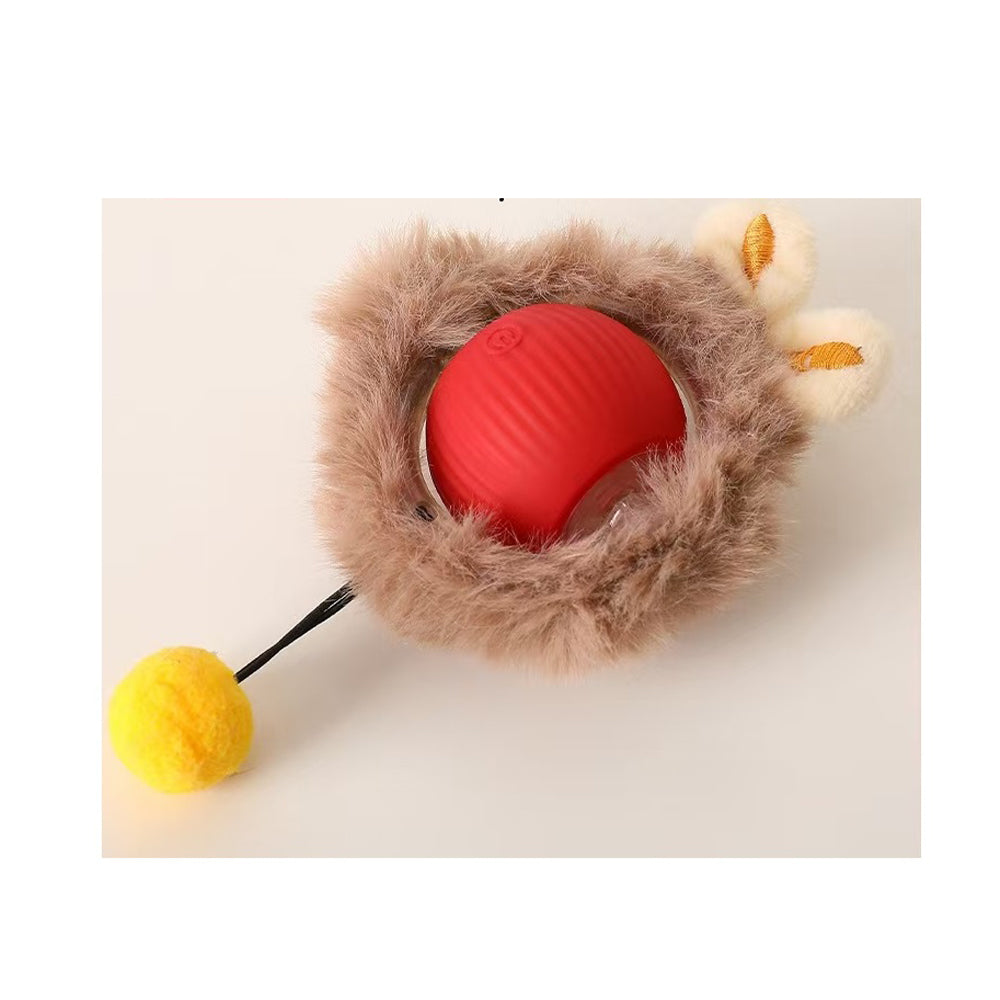 Interactive Rolling Cat Ball Toy for Active Play and Mental Stimulation