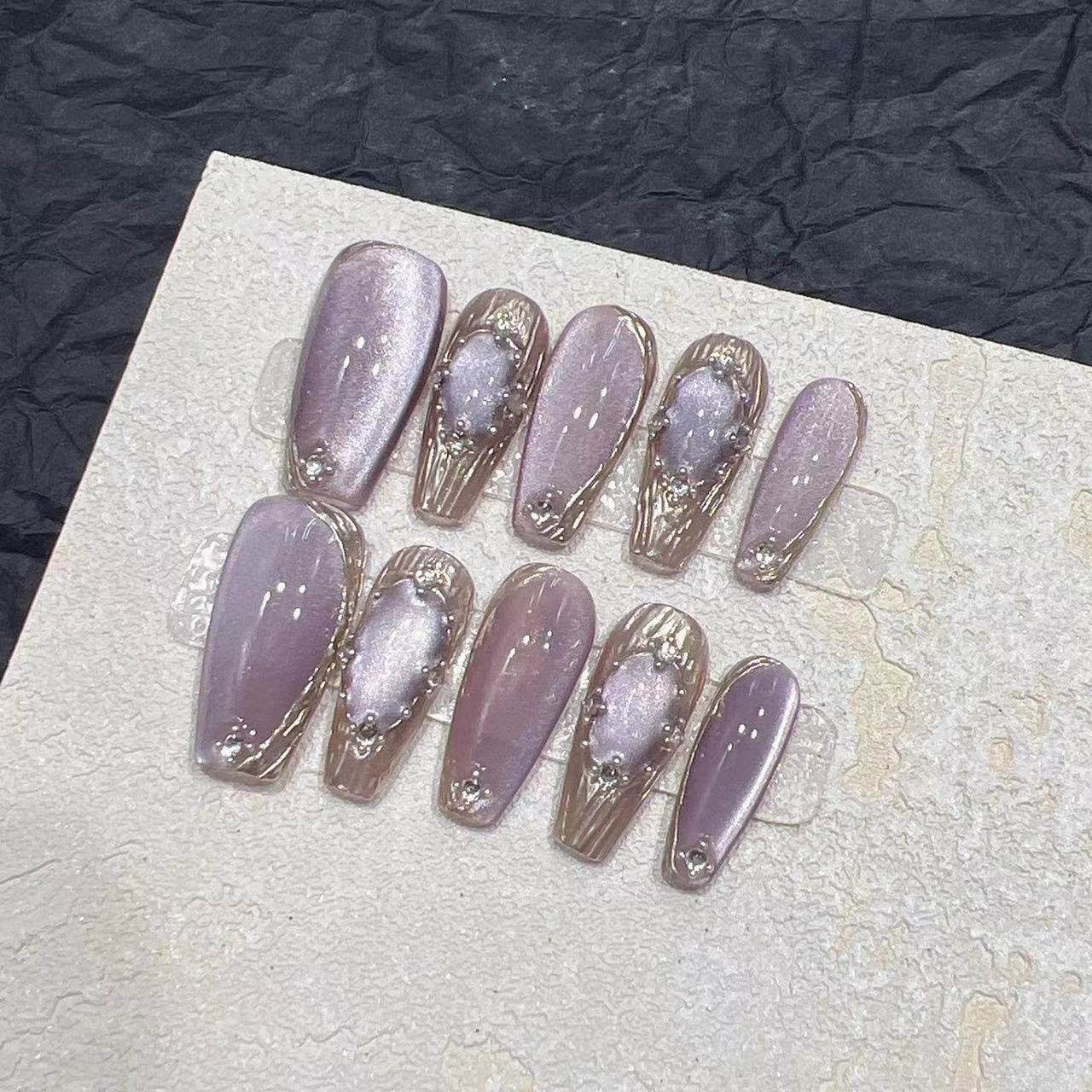 Handmade Wearable Fake Nail Patch Press On Nails
