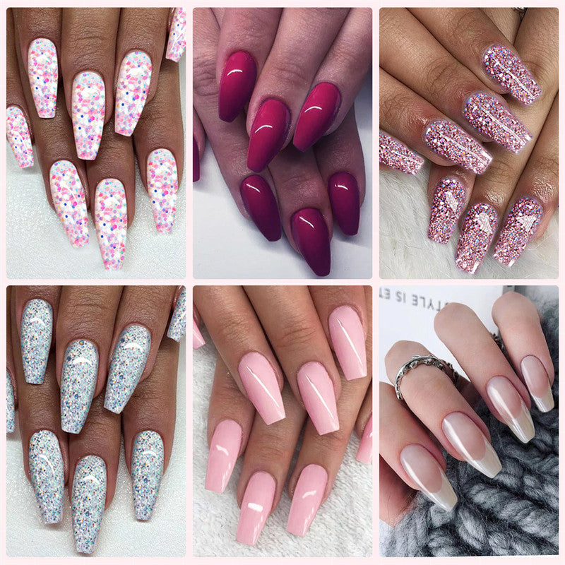 Multi-Color Solid Nail Extension Model Glue