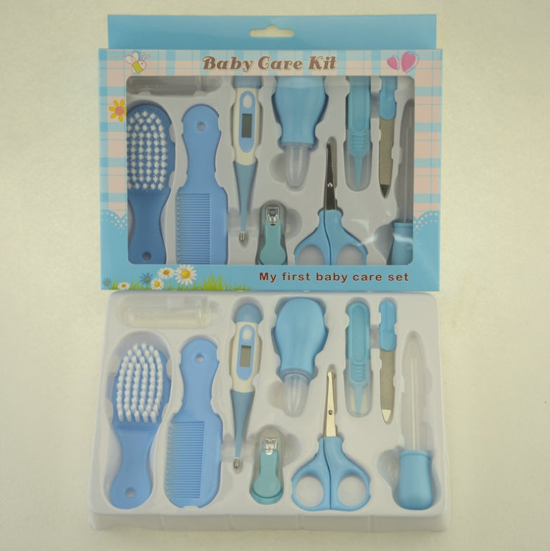 Baby Grooming and Care Kit with Thermometer, Nasal Care and Nail Clipper Set