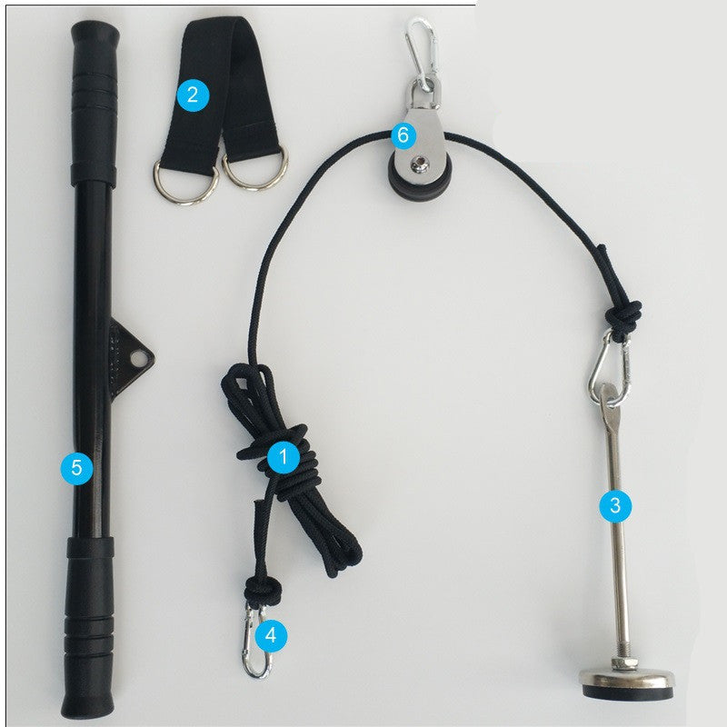 Pull Rope Down Pressure Training Device for Full Body Workout