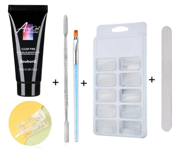 DIY Nail Polish Art for Nail Extensions
