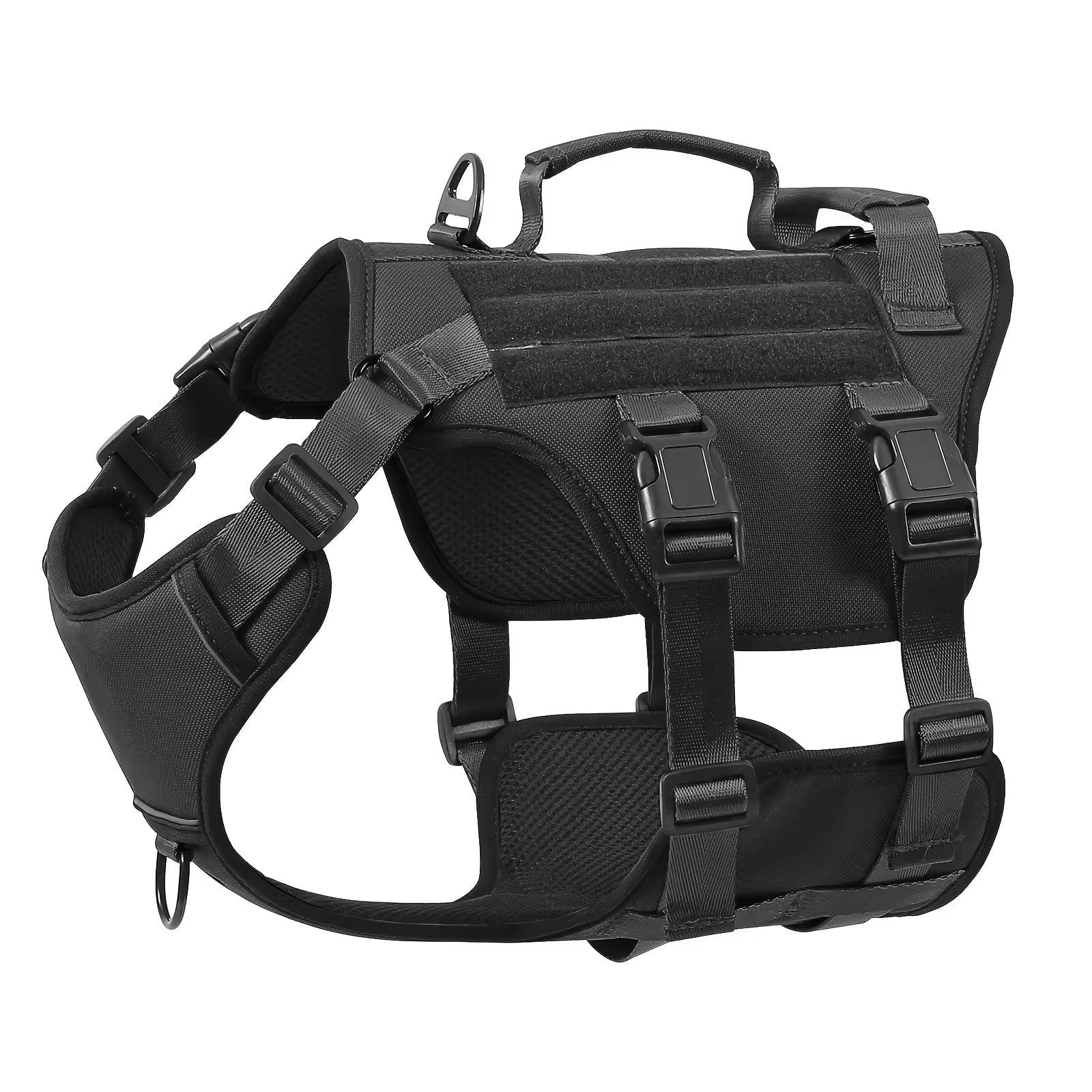 Heavy Duty Tactical Dog Harness Heat Resistant No Pull Vest