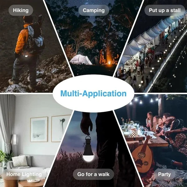 Rechargeable LED Bulbs 8PCS Emergency Backup