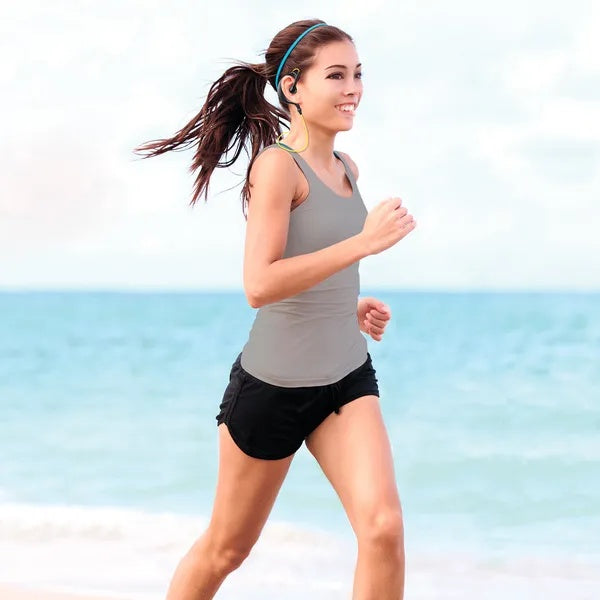 Wireless V4.1 Sport Neckband Earbuds – Sweatproof Stereo Sound