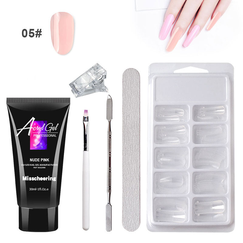 Painless Extension Crystal Gel Nail Art Set