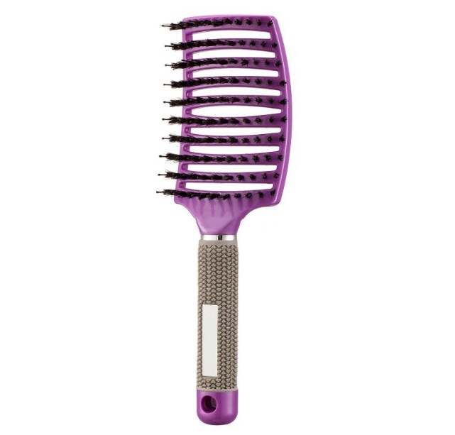 Bristle & Nylon Hair Brush for Detangling and Scalp Massage