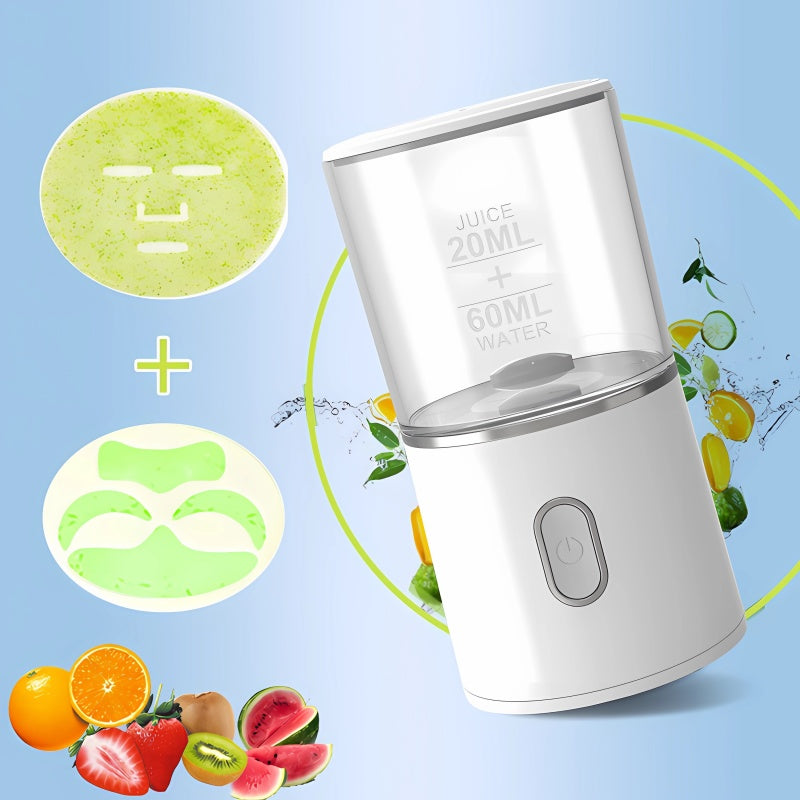 Rechargeable Mini Face Mask Machine for DIY Skincare at Home