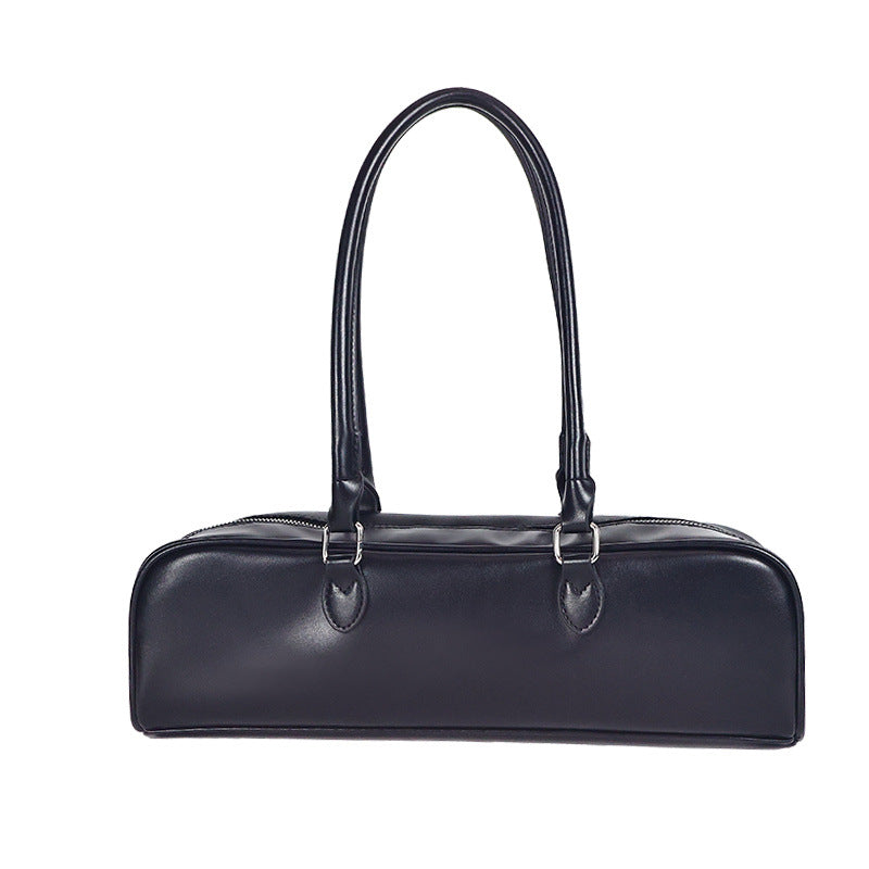 French Entry Retro Casual Stick Bag Elegant Shoulder Style for Women