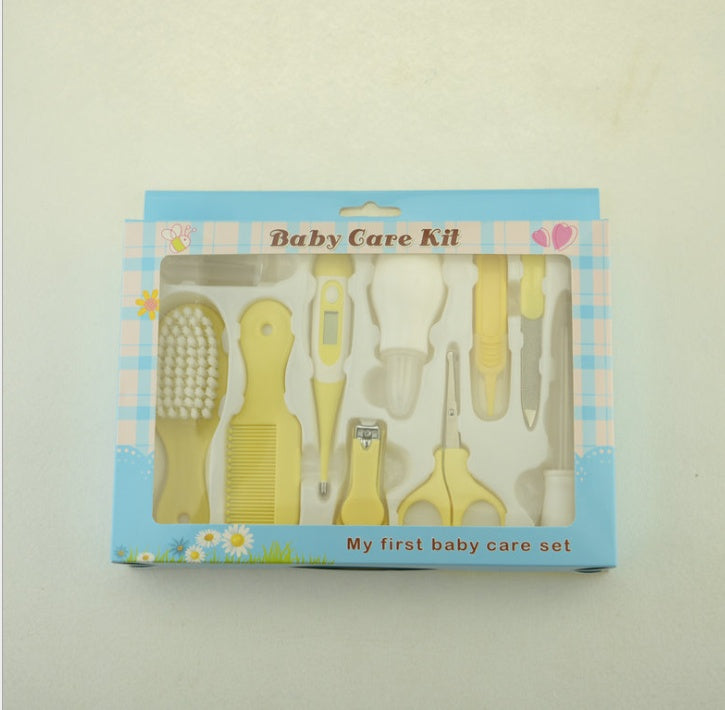 Baby Grooming and Care Kit with Thermometer, Nasal Care and Nail Clipper Set