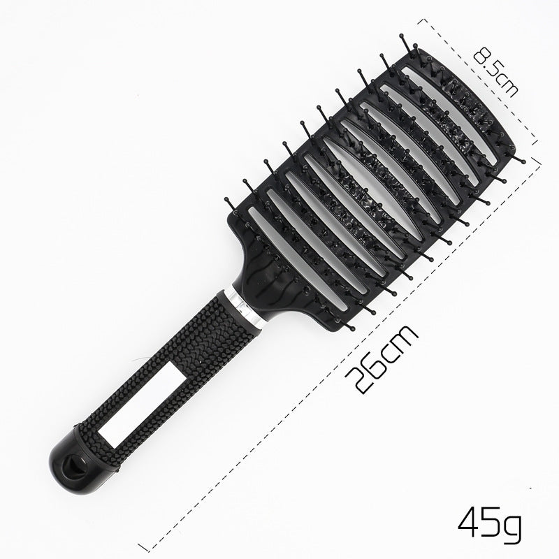 Bristle & Nylon Hair Brush for Detangling and Scalp Massage