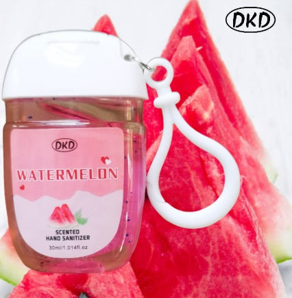 Premium 2Pack Hand Sanitizer Gel Mint Watermelon Travel Hook