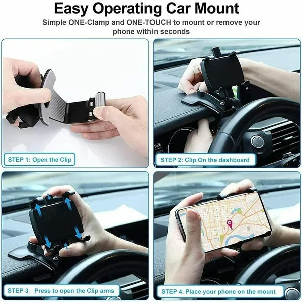 Universal Car Dashboard Phone Mount Holder Stand for GPS