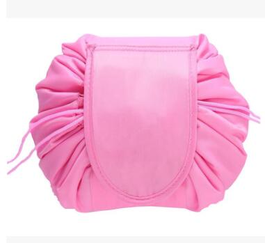 Animal Print Large Capacity Drawstring Cosmetic Storage Bag for Travel Use