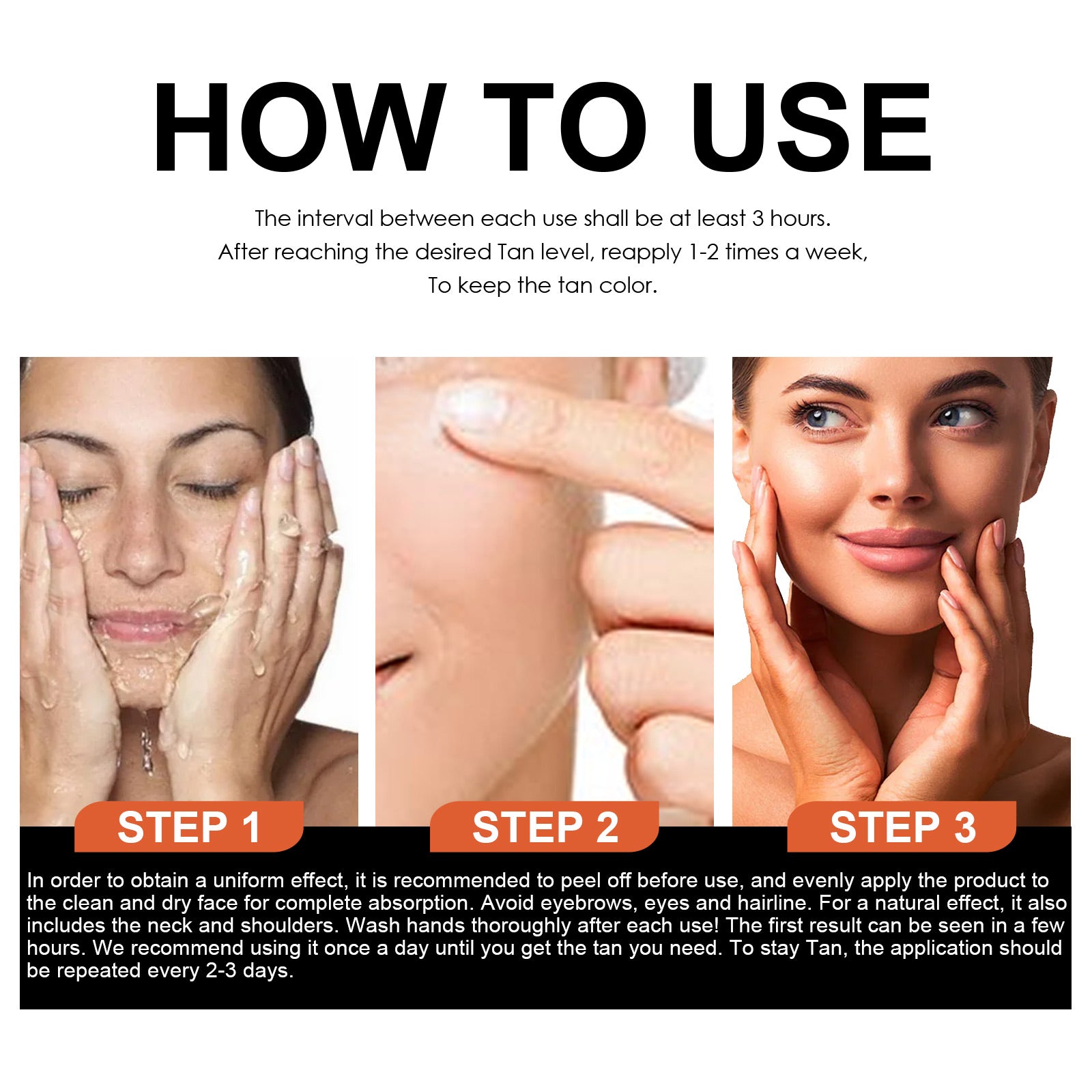 Moisturizing Self Tanning Cream for Natural Sun-Kissed Skin