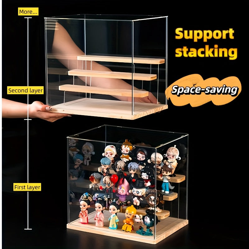 Ins Style Blind Box Storage Organizer Transparent Display Case