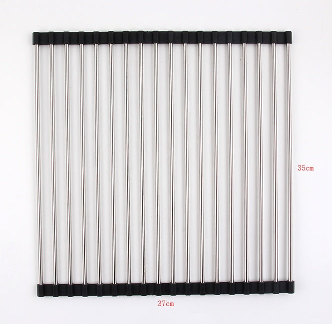 Folding Stainless Steel Kitchen Sink Rack