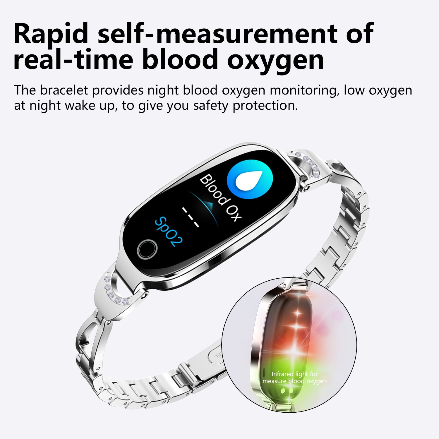 Smartwatch for Women with Health Tracking & iOS Android Support