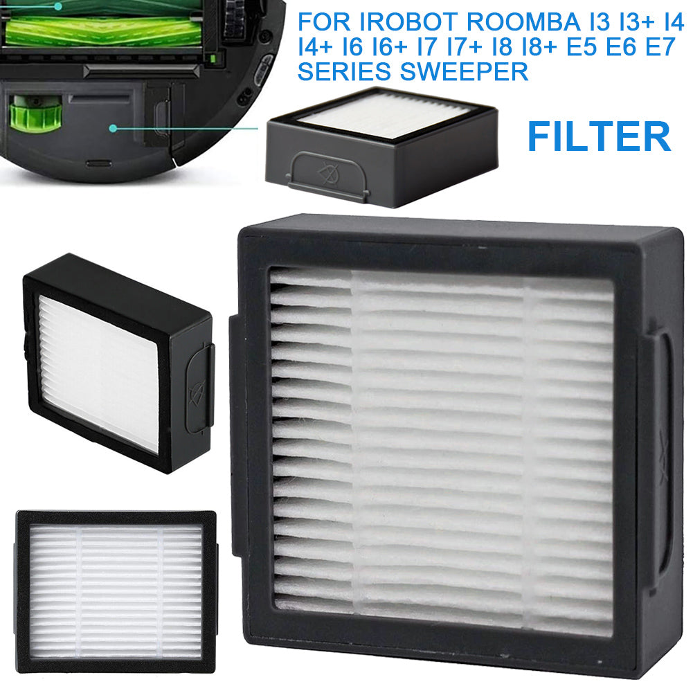 Premium Robot Vacuum Filter Replacement Kit High Efficiency