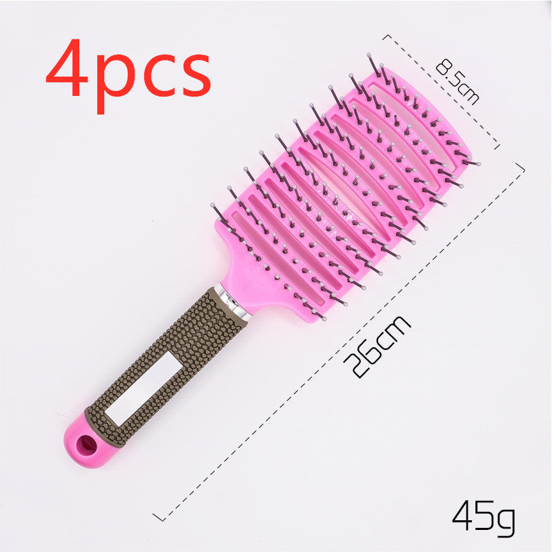 Bristle & Nylon Hair Brush for Detangling and Scalp Massage