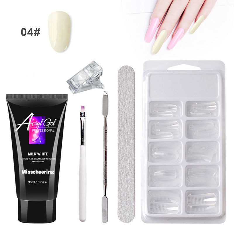 Painless Extension Crystal Gel Nail Art Set