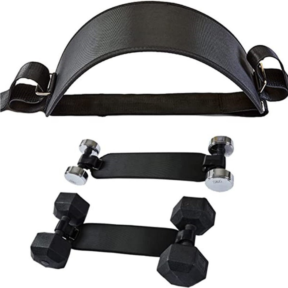 Dumbbell Hip Thrust Belt Waist Strap for Weight Training Anti-Slip Booty Workout Belt