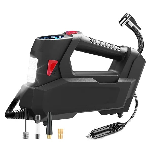 Portable 120PSI Tire Inflator 12V Air Compressor with Digital Display