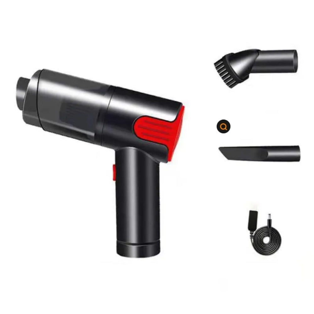 Wireless Car Vacuum Cleaner USB Rechargeable Mini Handheld