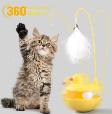 Premium Interactive Duck Cat Toy for Kittens and Indoor Play