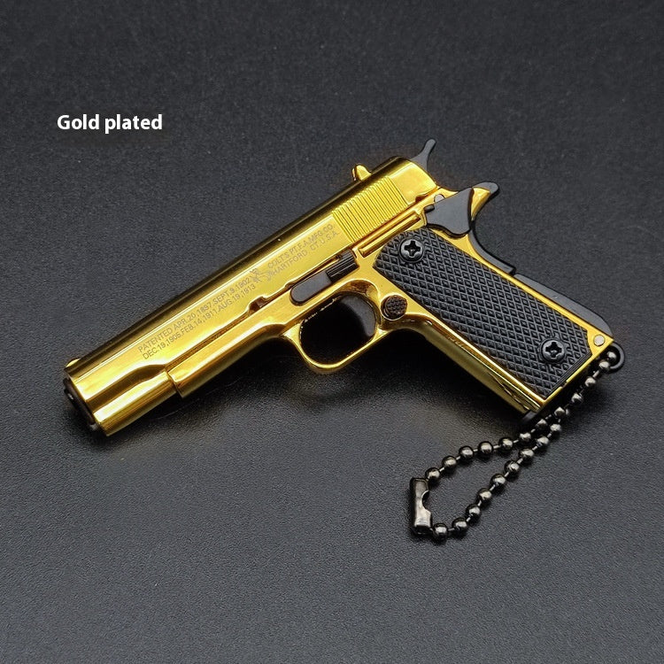 Mini Colt M1911 Pistol Keychain Replica