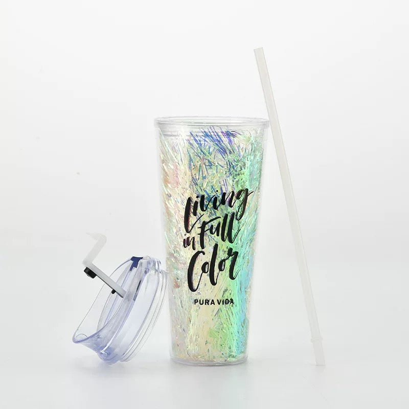 650ml Green Coffee Cup Mug Stylish Drinkware 7851