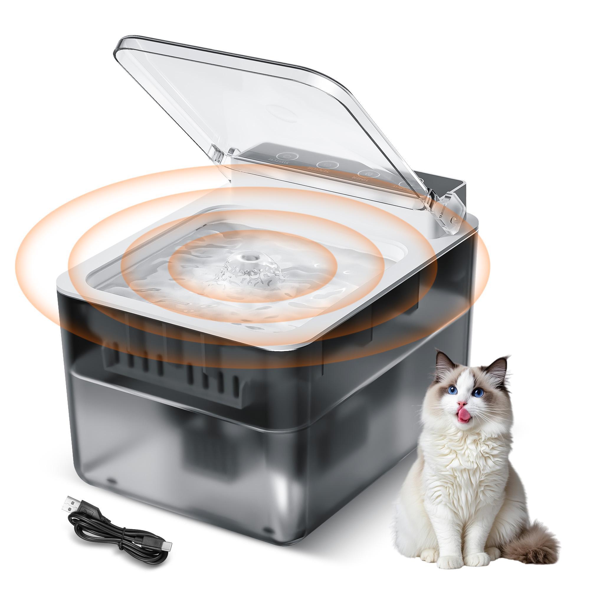 Automatic Pet Water Fountain Smart Sensor Drinking Dispenser